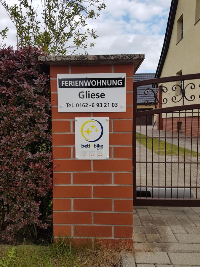 Ferienwohnung Gliese Beeskow Exterior foto