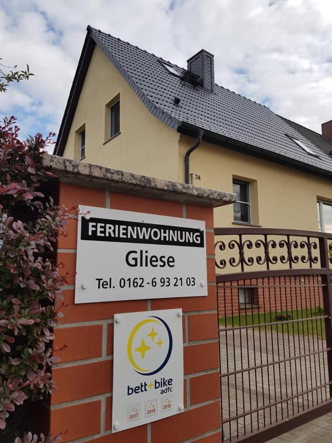 Ferienwohnung Gliese Beeskow Exterior foto